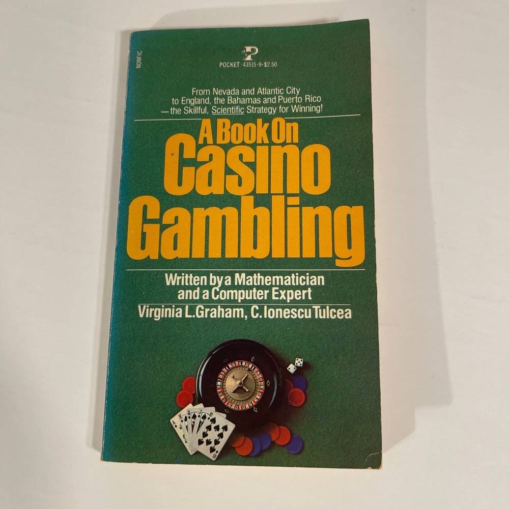 A Book On Casino Gambling by Virginia Graham & C.lonescu Tulcea